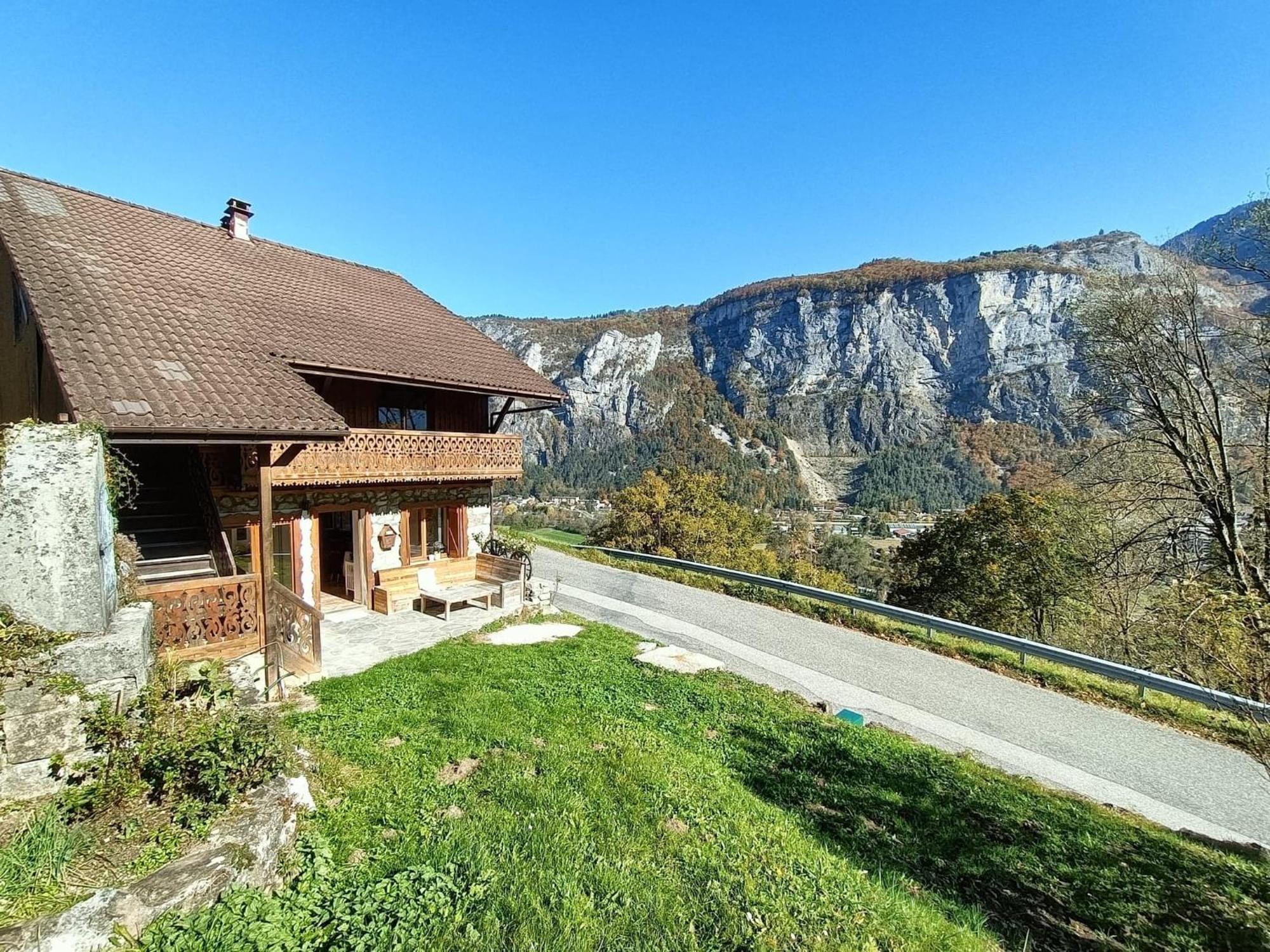 Appartement Cozy 100M2 Dans Chalet Savoyard Magland Kültér fotó